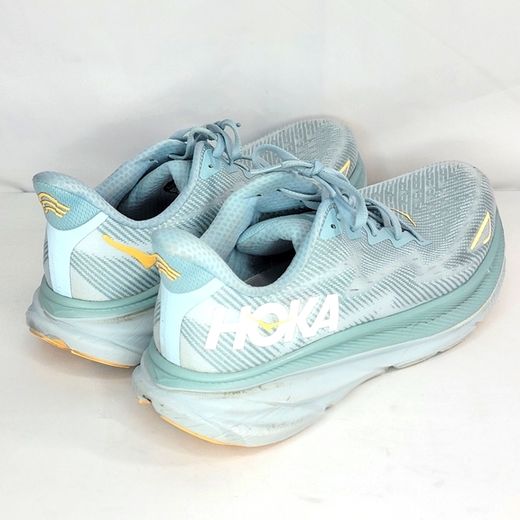 WOMEN'S HOKA Clifton 9 Runnng Shoe Size 12B S1287 - Picture 5 of 6